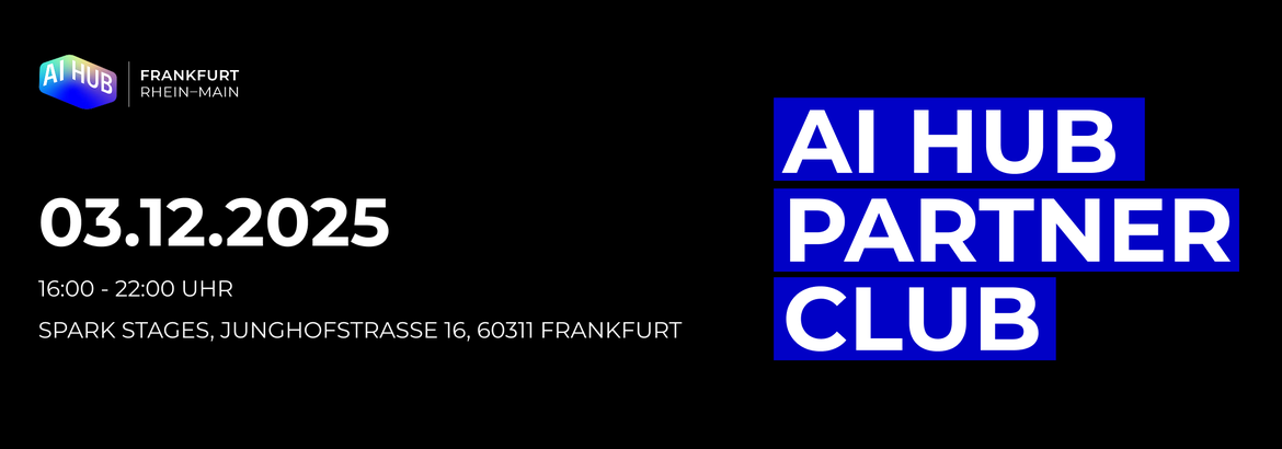 AI Hub Frankfurt Partner Club