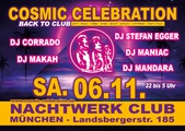 COSMIC CELEBRATION -  BACK TO CLUB