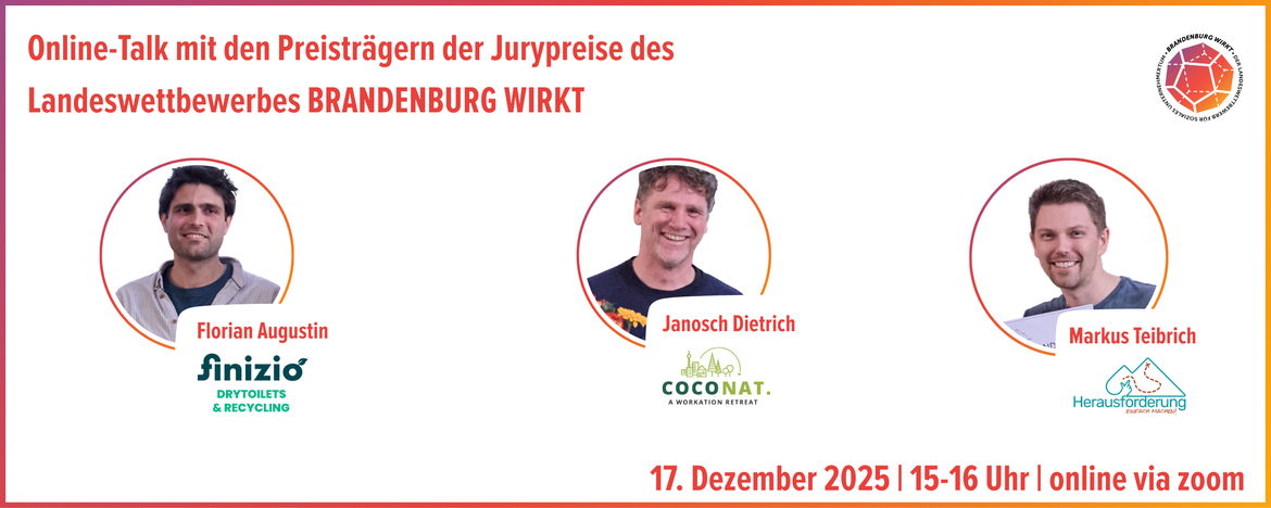 Online-Talk „Online-Talk mit den Preisträgern des Landeswettbewerb"