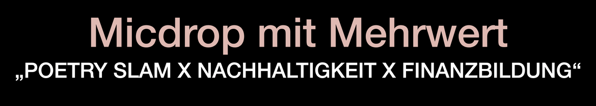 Micdrop mit Mehrwert