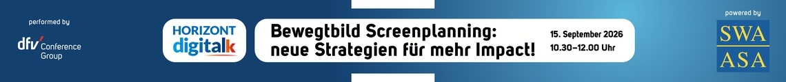 HORIZONT digital talk: Bewegtbild Screenplanning
