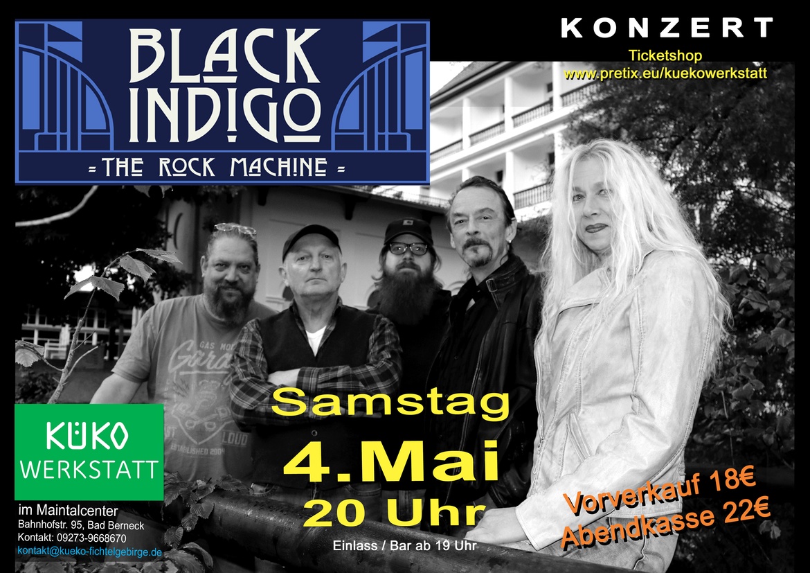 BLACK INDIGO: Rock, Blues & Roots