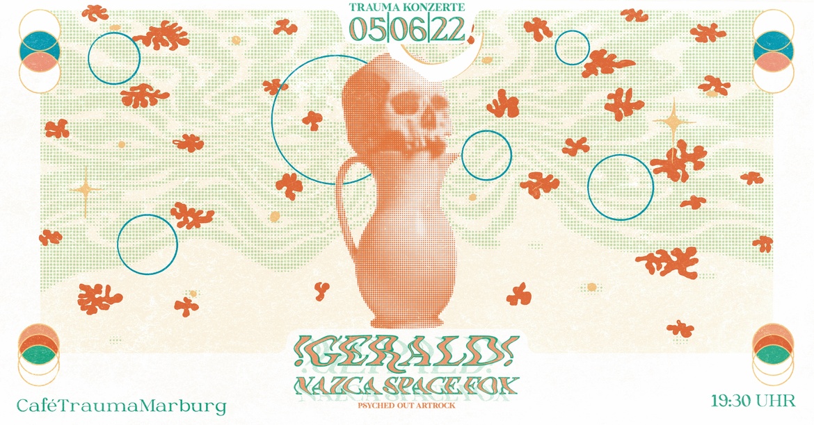 !GeRald! + Nazca Space Fox - A psyched out artrock concert live@ Trauma Marburg