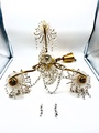 Schmuck-Workshop „.BLING-BLING. Kristall Kronleuchter UpCycling Schmuck“ in Kooperation mit der NochMall