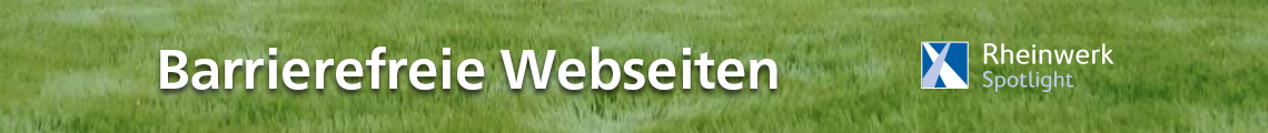 [TEST] Spotlight Barrierefreie Webseiten