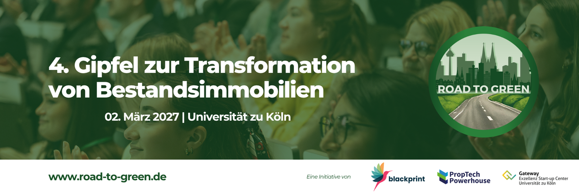 Road to Green - Das Gipfeltreffen zur Transformation von Bestandsimmobilien