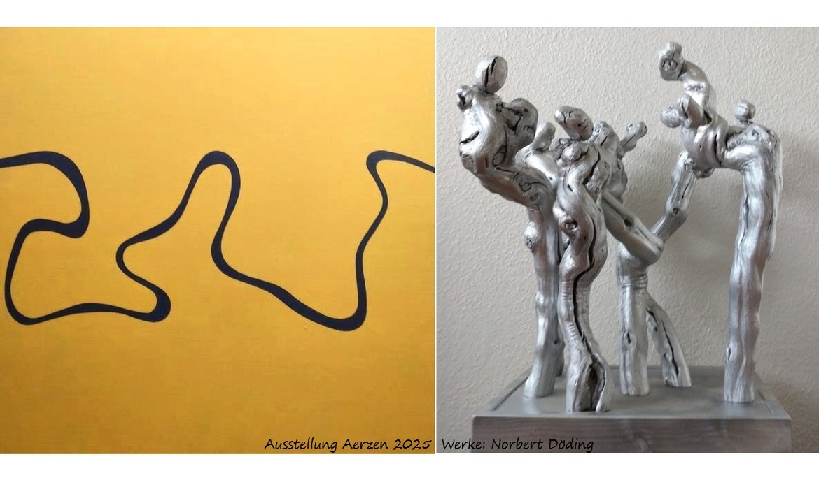 Kunstausstellung: Norbert Döding "finden und formen"