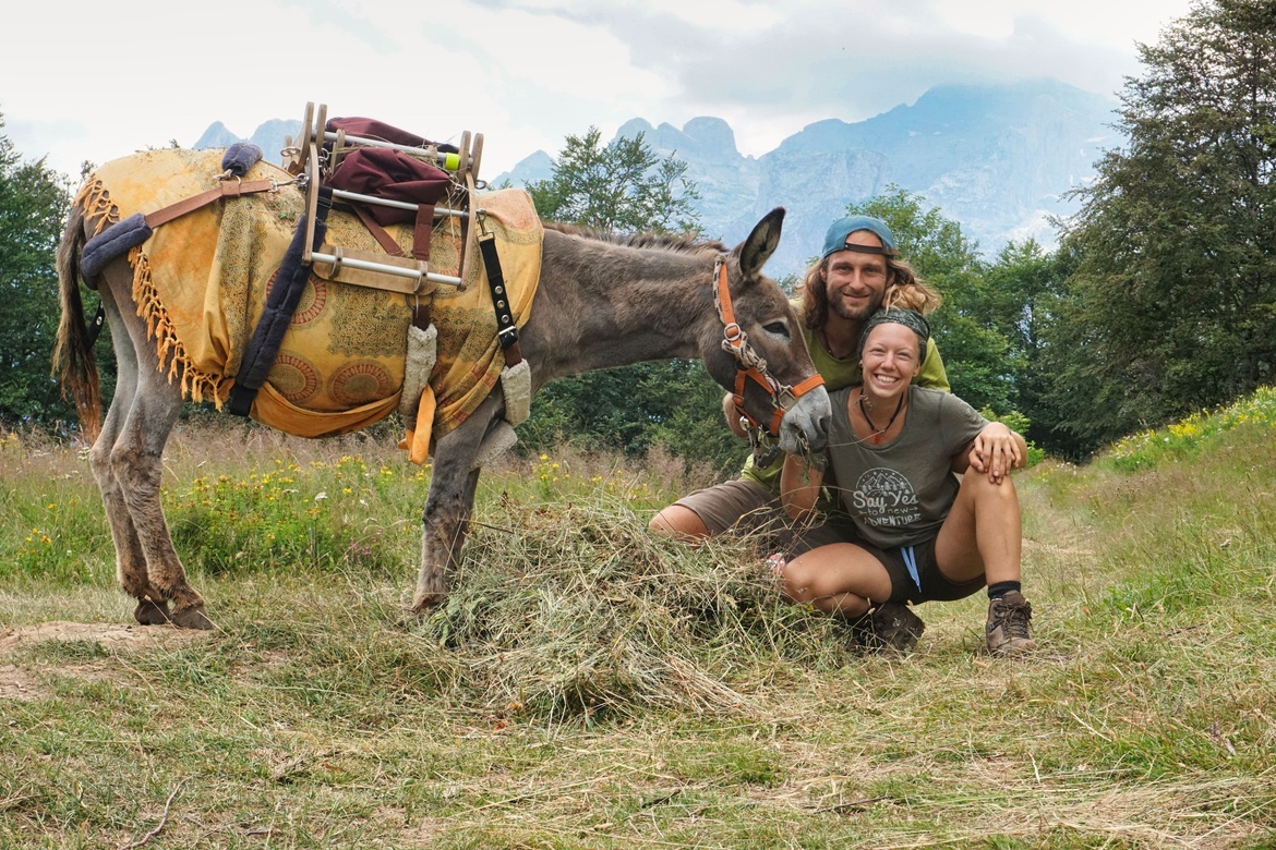 DREI ESEL IM BALKAN - Wanderabenteuer mit Langohr Jonny in Albanien, Bosnien und Montenegro