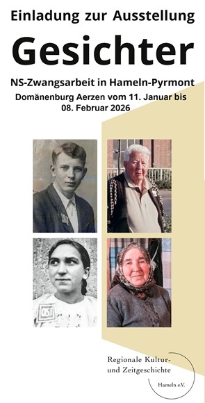 Ausstellung "Gesichter" NS-Zwangsarbeit in Hameln-Pyrmont