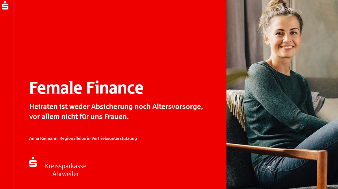 Female Finance: Heiraten ist weder Absicherung noch Altersvorsorge