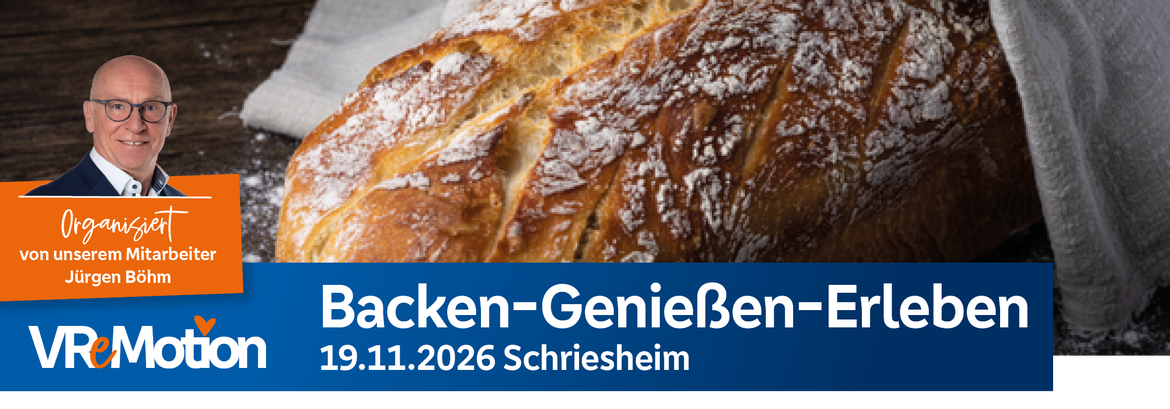 VR eMotion: Backen - Genießen - Erleben