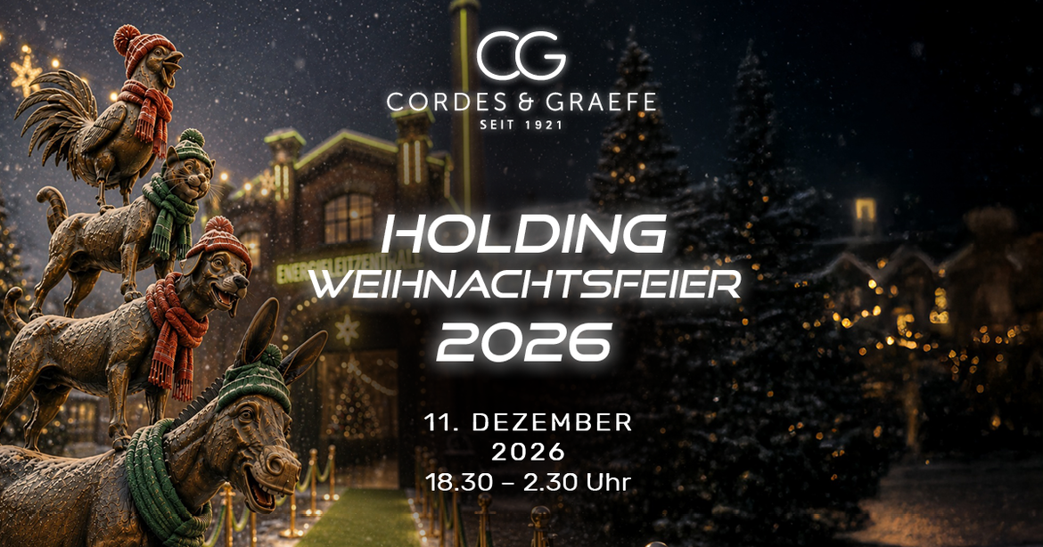 Anmeldung Holding Weihnachtsfeier 2026