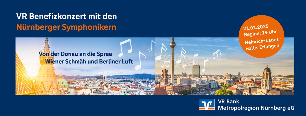 VR Benefizkonzert mit den Nürnberger Symphonikern