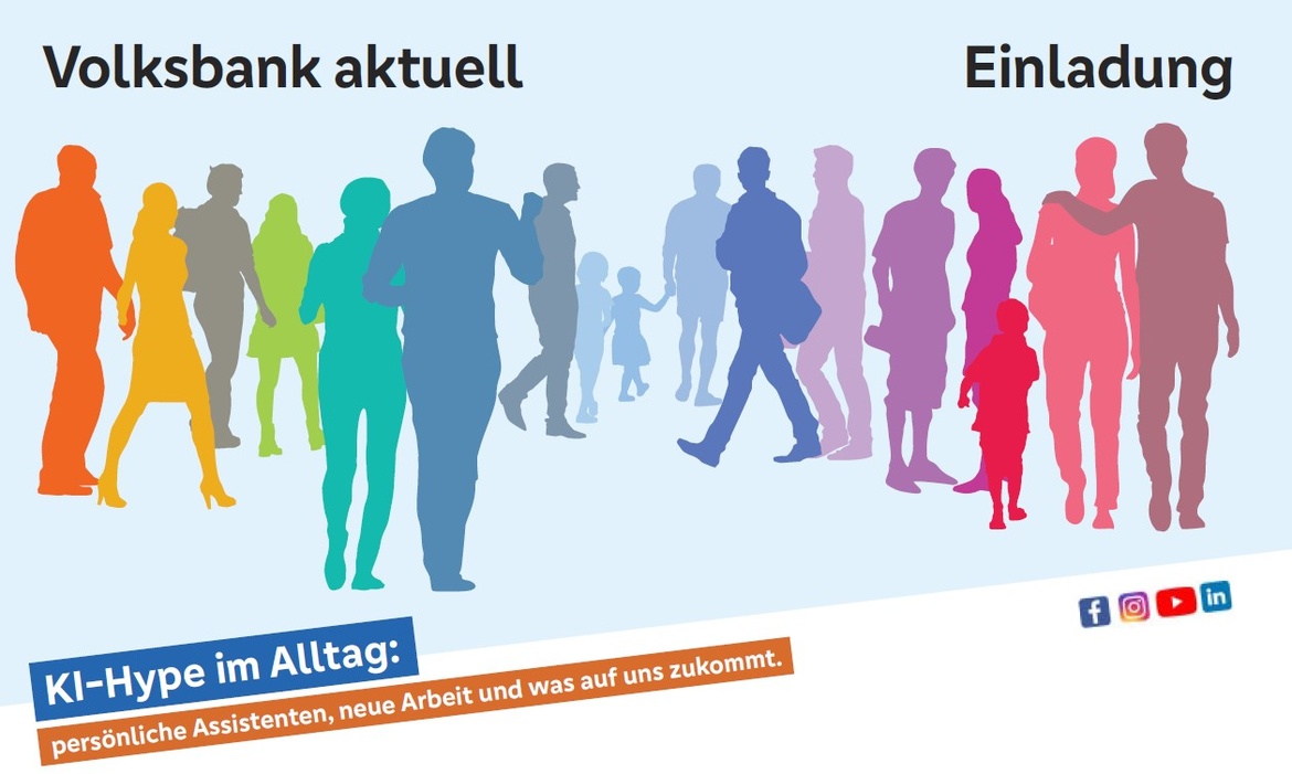 Volksbank aktuell: KI-Hype im Alltag