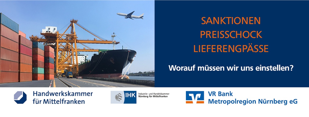 Sanktionen - Preisschock - Lieferengpässe! Worauf müssen wir uns einstellen?