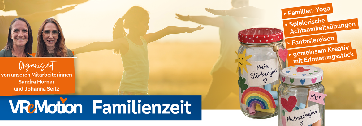 VReMotion: Familienzeit mit Yoga, Achtsamkeit & Kreativität
