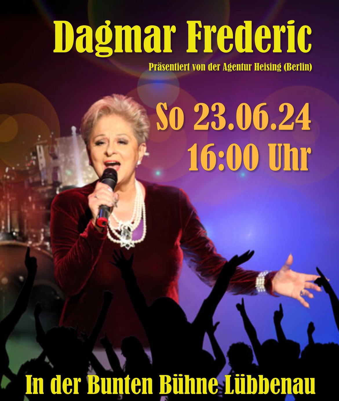 23.06.24 Stars in der Bunten Bühne: Dagmar Frederic