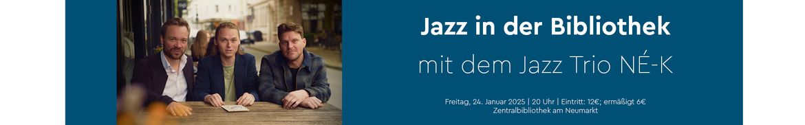 Jazz in der Bibliothek: NÈ-K stellt sein Album "yellow" vor