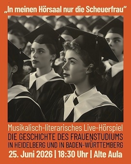 „In meinen Hörsaal nur die Scheuerfrau“  Live-Hörspiel