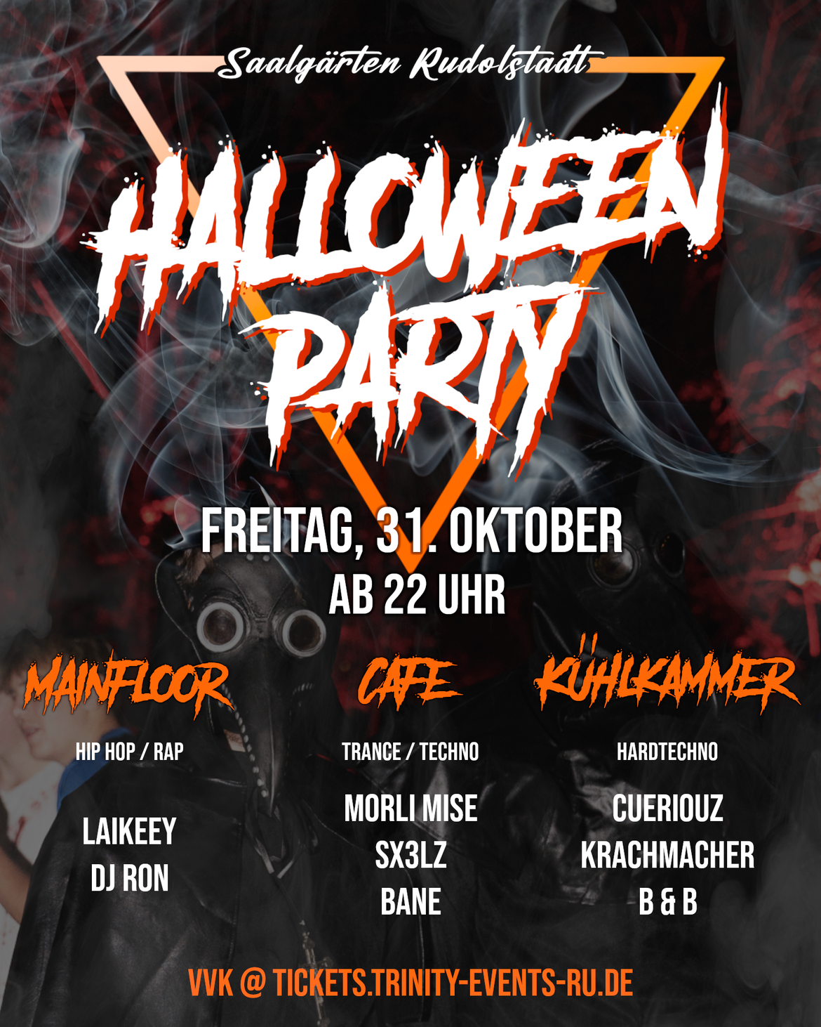HALLOWEEN PARTY 2025 in den SAALGÄRTEN RUDOLSTADT