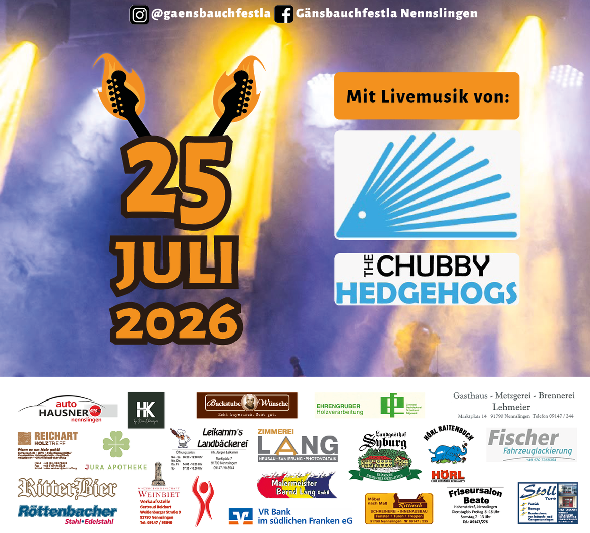 Gänsbauchfestla ELJ Nennslingen