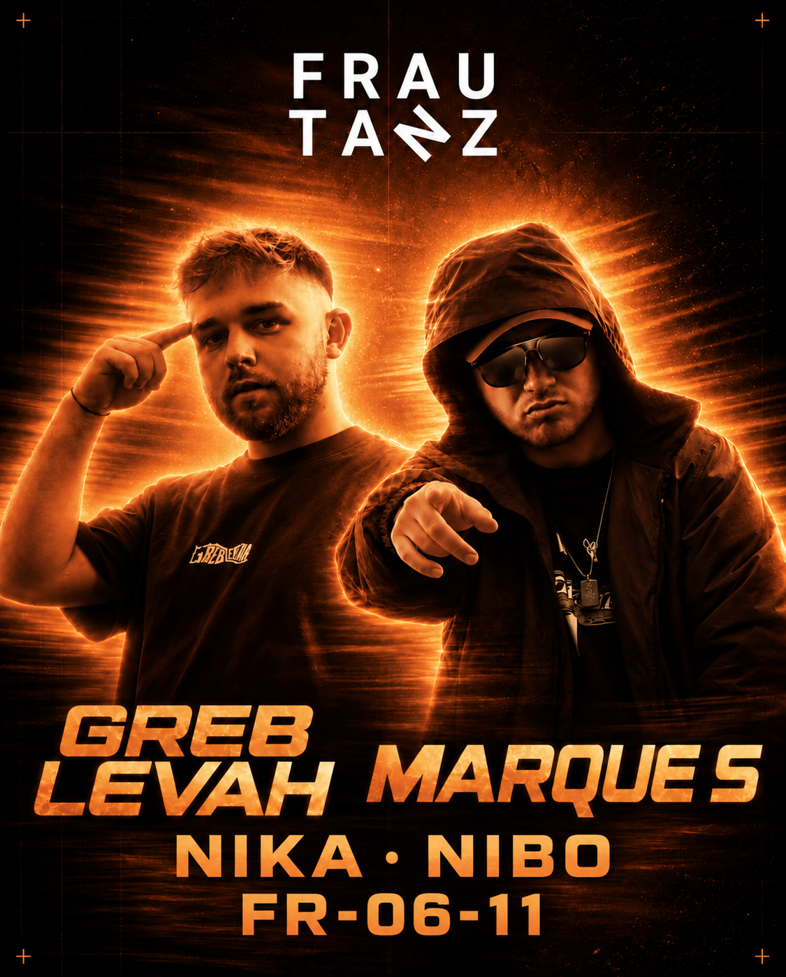GREB LEVAH, MARQUE S, NIKA, NIBO uvm
