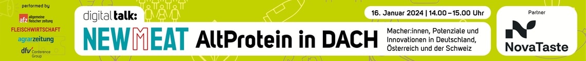 digital talk: NEW MEAT - AltProtein in DACH