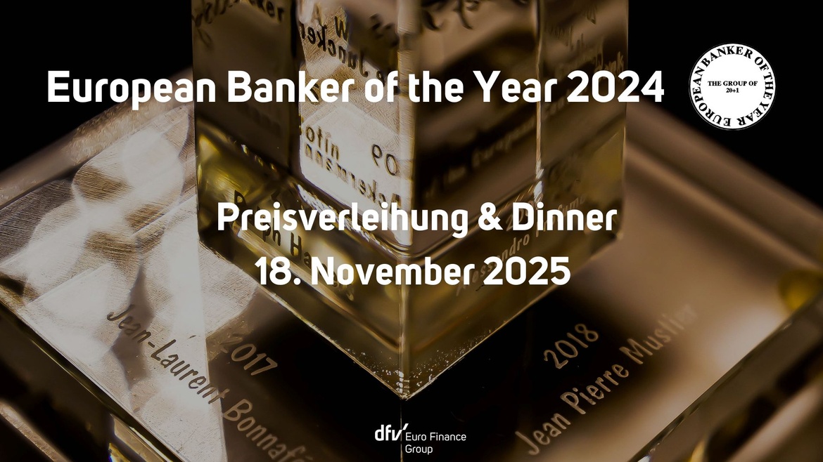 European Banker of the Year 2024 - Preisverleihung & Dinner