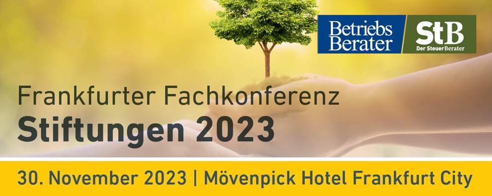 Frankfurter Fachkonferenz Stiftungen 2023