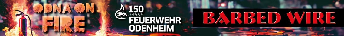 Odna on Fire mit Barbed Wire