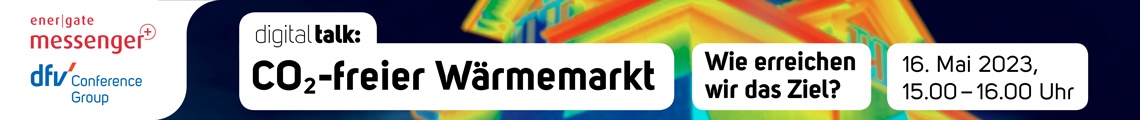 digital talk: CO2-freier Wärmemarkt – Wie erreichen wir das Ziel?