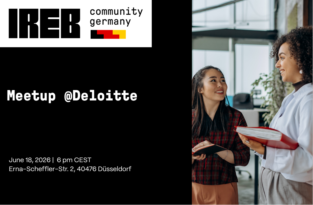 IREB Community Germany | Meetup Düsseldorf @Deloitte