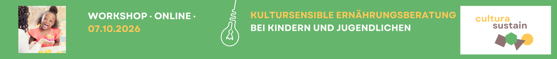 Kultursensible Ernährungsberatung bei Kindern und Jugendlichen
