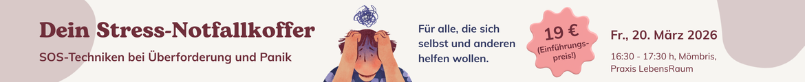 Dein Stress-Notfallkoffer – SOS-Techniken bei Überforderung und Panik