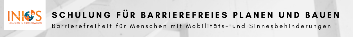 Schulung für barrierefreies Planen und Bauen