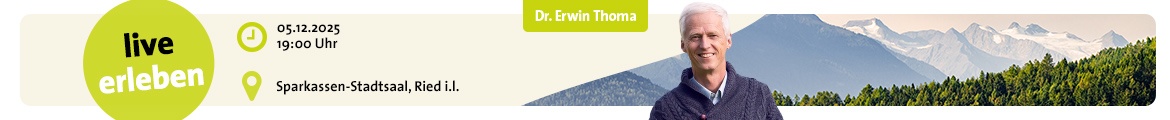 Erwin Thoma Tournee 2025 • Ried