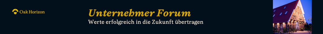 Unternehmer Forum: Werte erfolgreich in die Zukunft übertragen | Ankum 2026