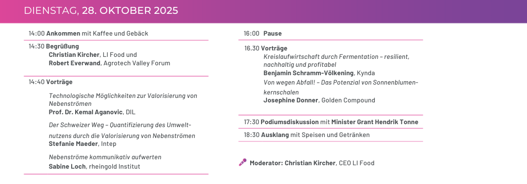 LI Food Jahresveranstaltung