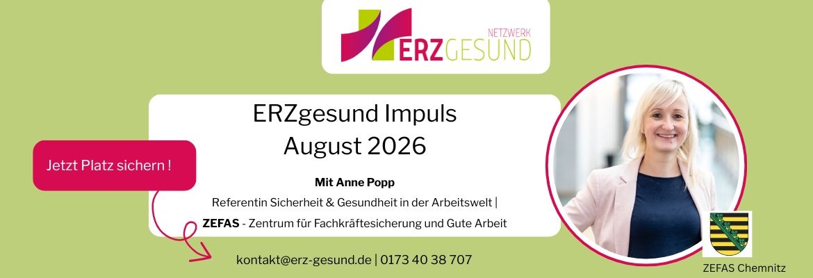 ERZgesund - impuls August 2026