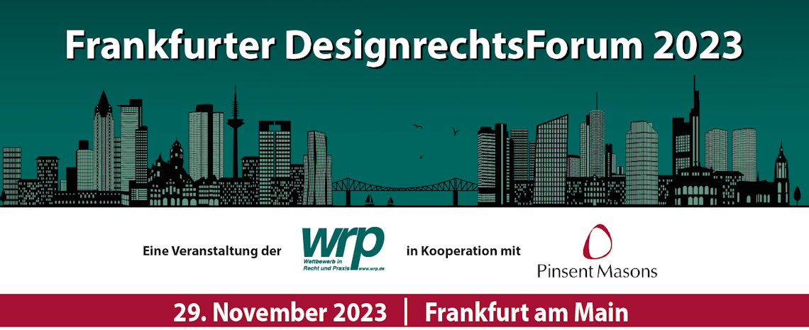 Frankfurter DesignrechtsForum 2023