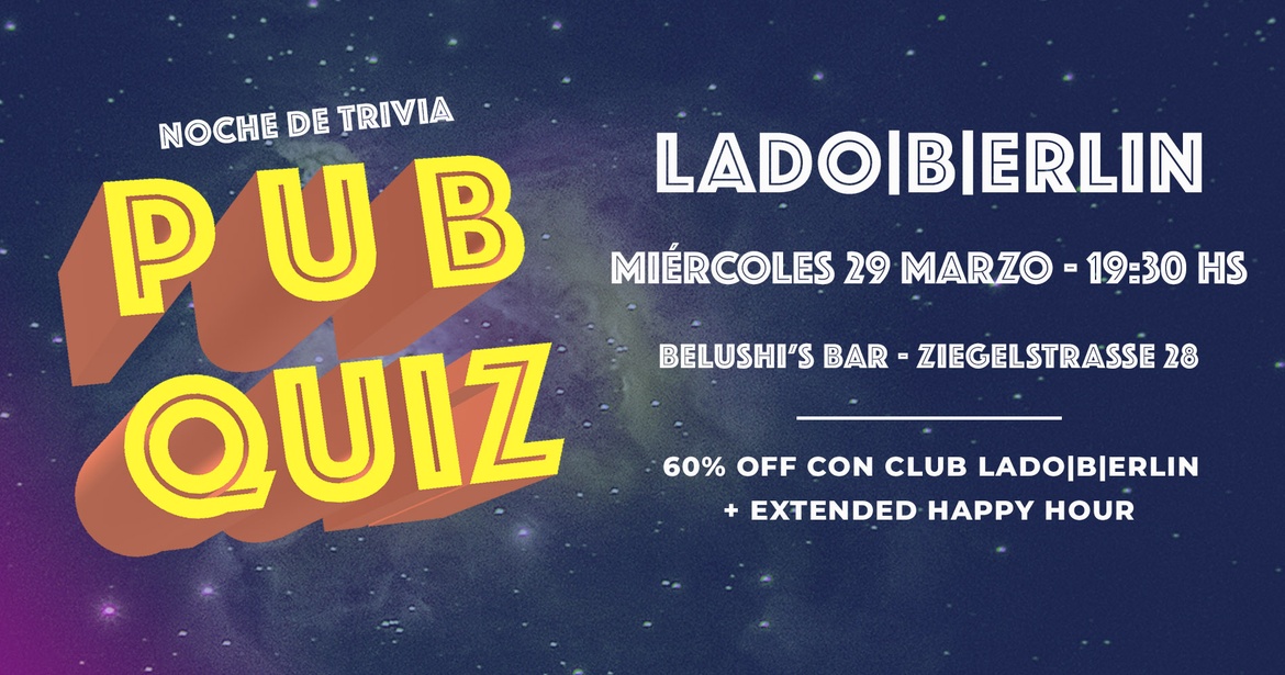 Pub Quiz Marzo
