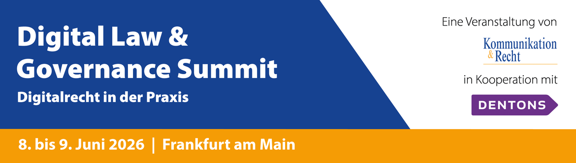 Digital Law & Governance Summit - Digitalrecht in der Praxis