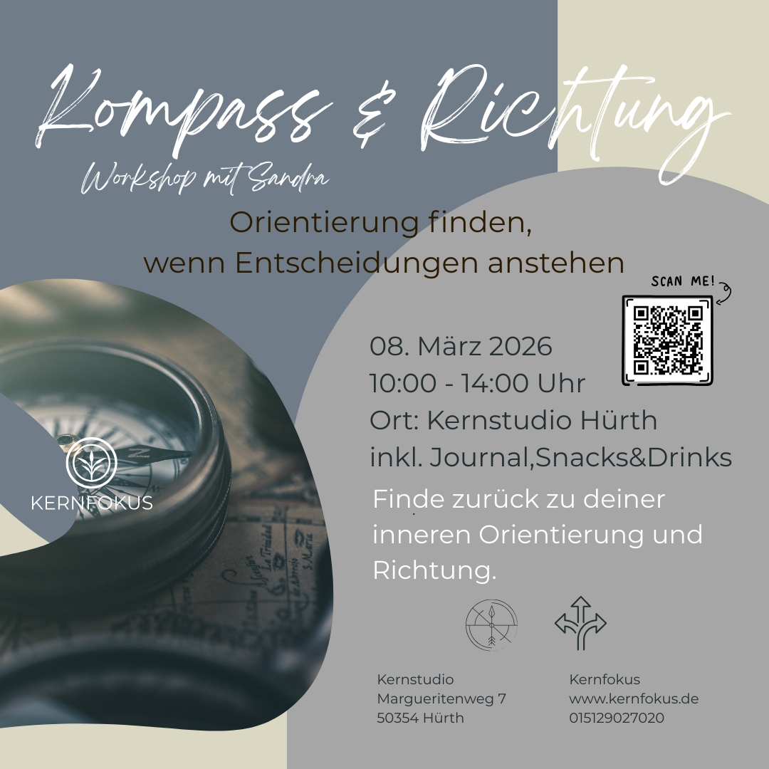 Kompass & Richtung mit Sandra