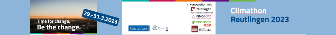 1. Climathon Reutlingen 29.-31.3.2023