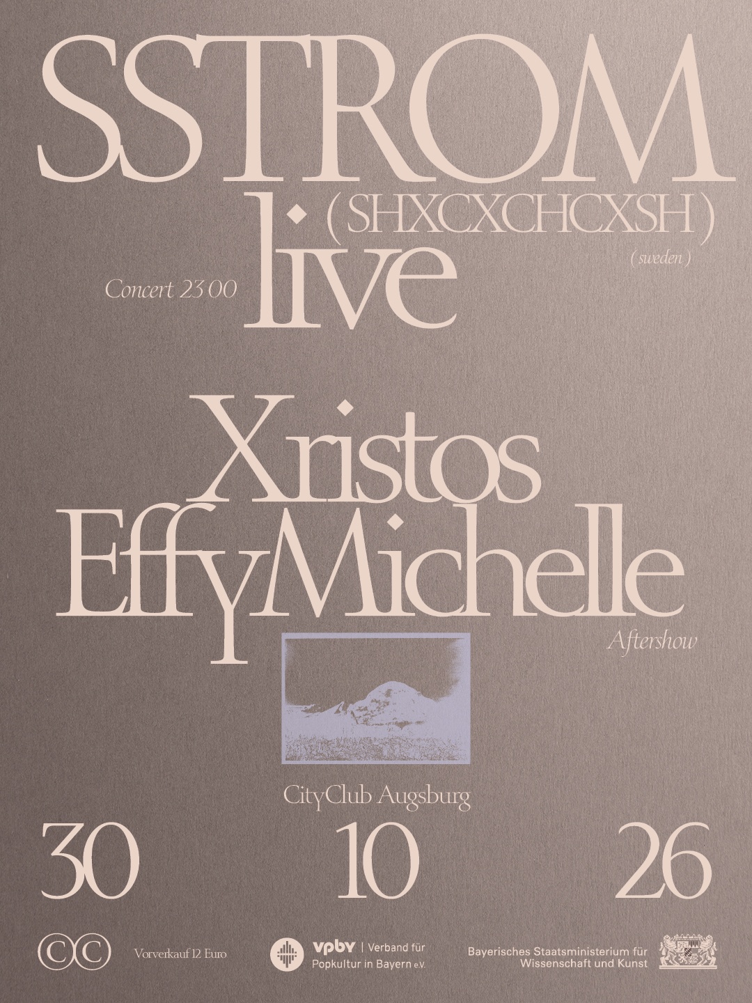 SSTROM live -- Xristos & Effy Michele Aftershow