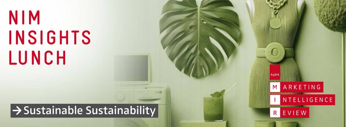 NIM Insights (Late) Lunch: Sustainable Sustainability