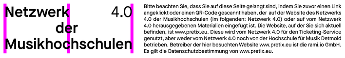 Netzwerk 4.0 der Musikhochschulen