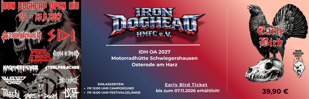 Iron Doghead Open Air 2027