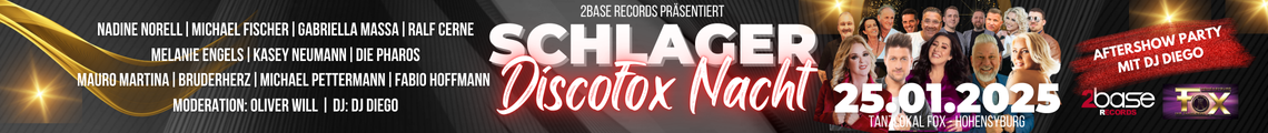 Schlager & Discofox Nacht im Tanzlokal Fox