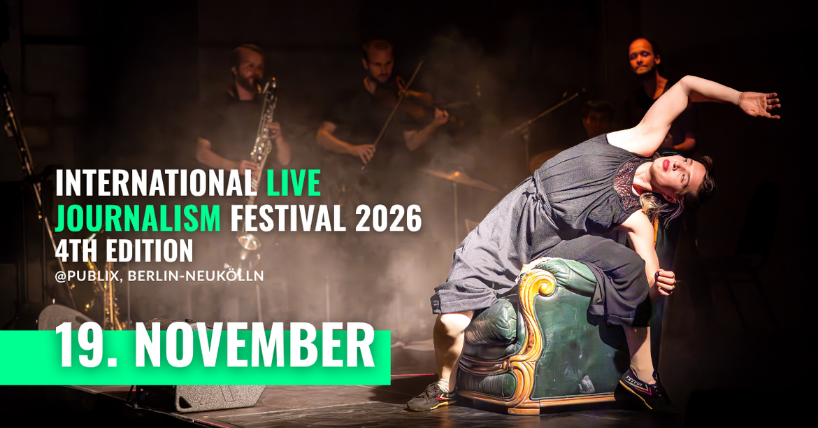 INTERNATIONAL LIVE JOURNALISM FESTIVAL 2026